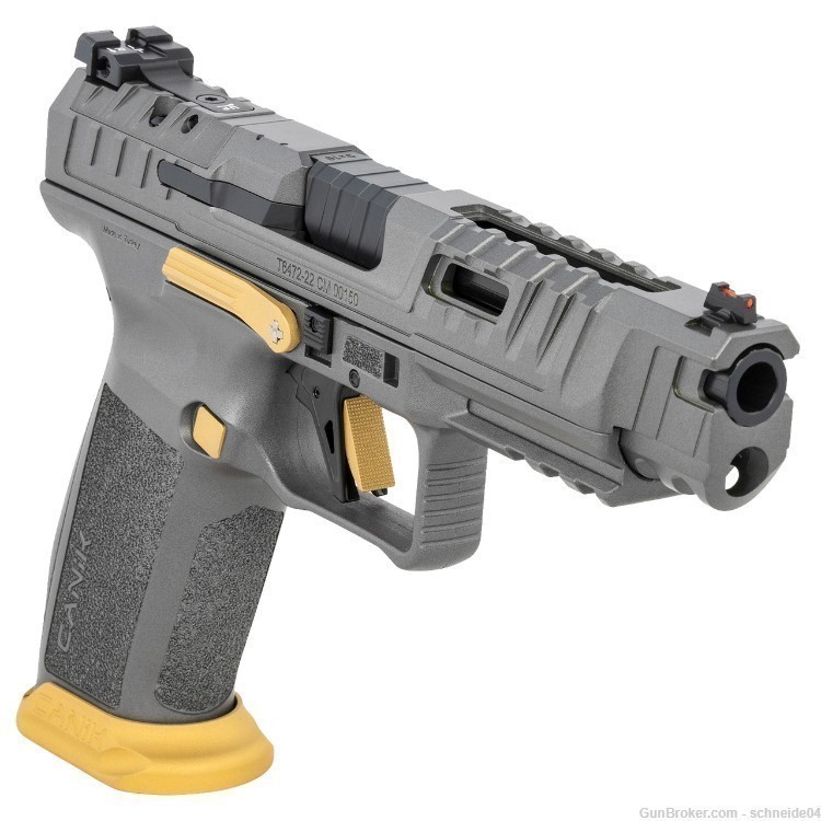 Canik SFx Rival 9mm Luger Semi Auto Pistol Gray HG6610T-N-img-1