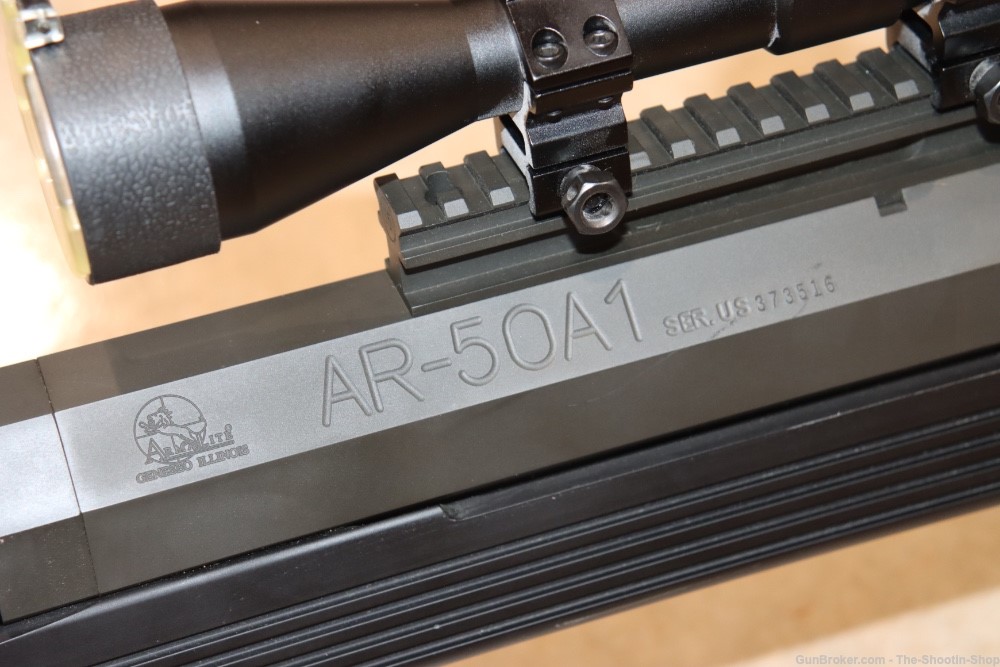 Armalite Model AR-50 Rifle 50 BMG 30" Bipod AR50 50BMG w/ Scope BA 50CAL NR-img-18