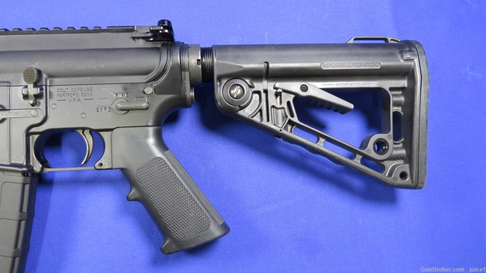 Colt AR-15 A3 Tactical Carbine 5.56 Semi-Auto Rifle - Heavy Barrel -img-5