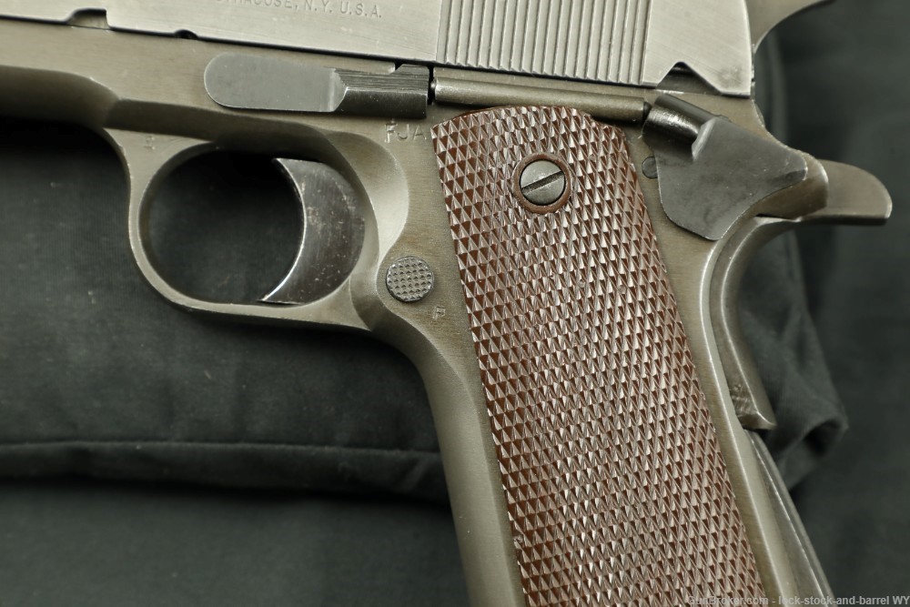 US Army WWII Remington Rand Model 1911A1 Type 3 .45 ACP 5" Semi-Auto Pistol-img-22