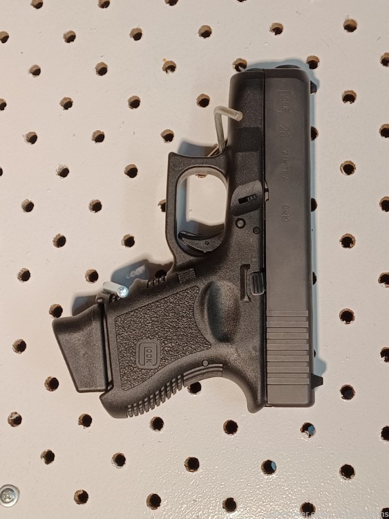 Glock G26 Gen 3 - LIKE NEW. Less than 10 rounds. 9mm-img-0