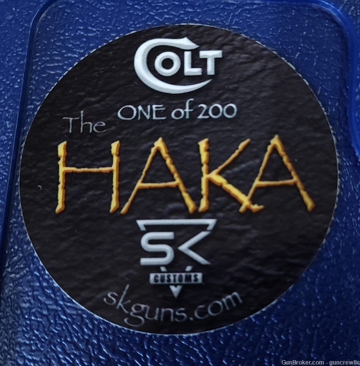 Colt SK Customs THE HAKA SS Stainless 24K Gold Polynesian 38 Super Layaway-img-3