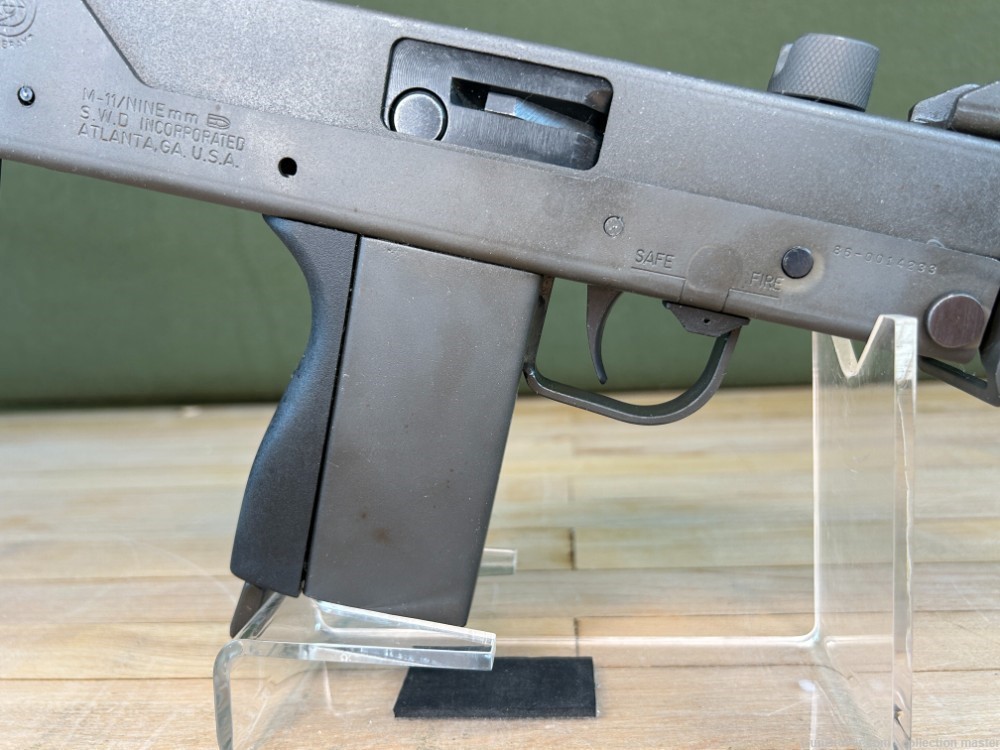 Cobray M-11 9MM Submachine Gun M11 SWD Inc. Transferable Pre 1986 SMG VGC  -img-20