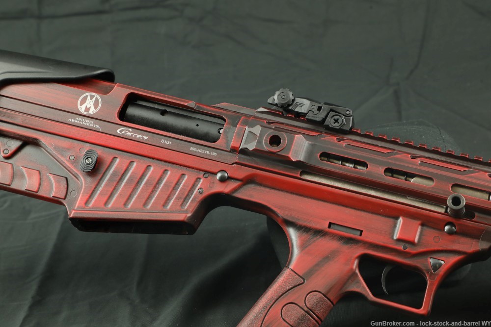 Anubis Armaments VEZiR Arms Carrera B100 12G 3” Red Bullpup Shotgun 18.5”-img-5