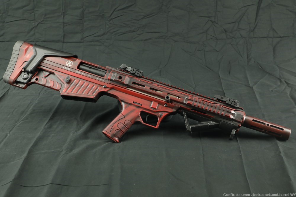 Anubis Armaments VEZiR Arms Carrera B100 12G 3” Red Bullpup Shotgun 18.5”-img-3