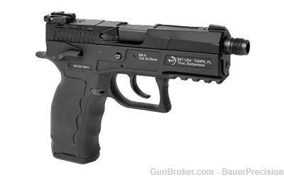 B&T MK-II Pistol 9mm 4.3" Threaded 17rd 2 Mags Optic Ready BT-510001-img-0