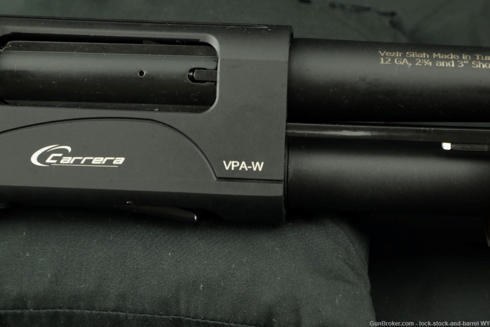 Anubis Armaments VEZiR Arms Carrera VPA-W Black 12GA Pump Shotgun 20”-img-28
