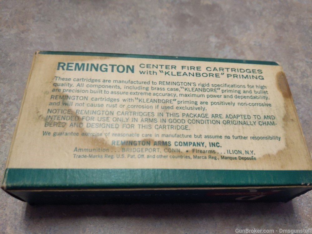 Vintage Remington 25 35 Win. 117gr core lokt 20/bx-img-2