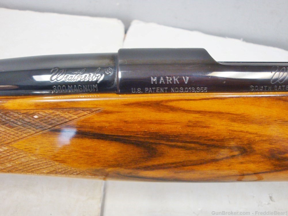 Weatherby Mark V Deluxe .300 Wby.Mag Japan NEW! Un-fired Blond Wood 1974-81-img-20