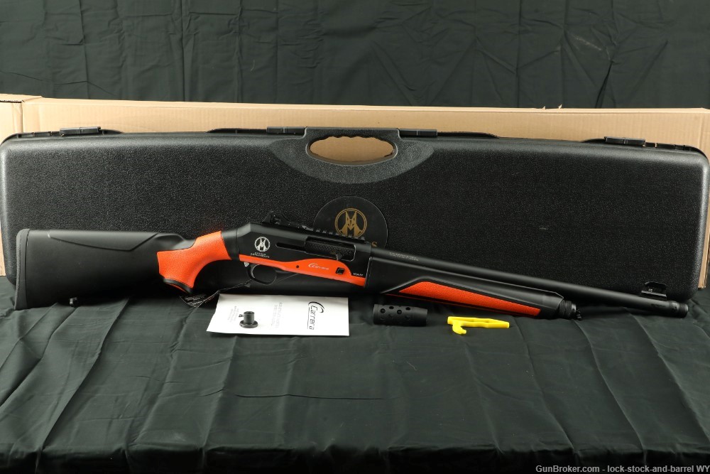 Anubis Armaments VEZiR Arms Carrera VSA-ST Orange Tactical 12GA Shotgun -img-2
