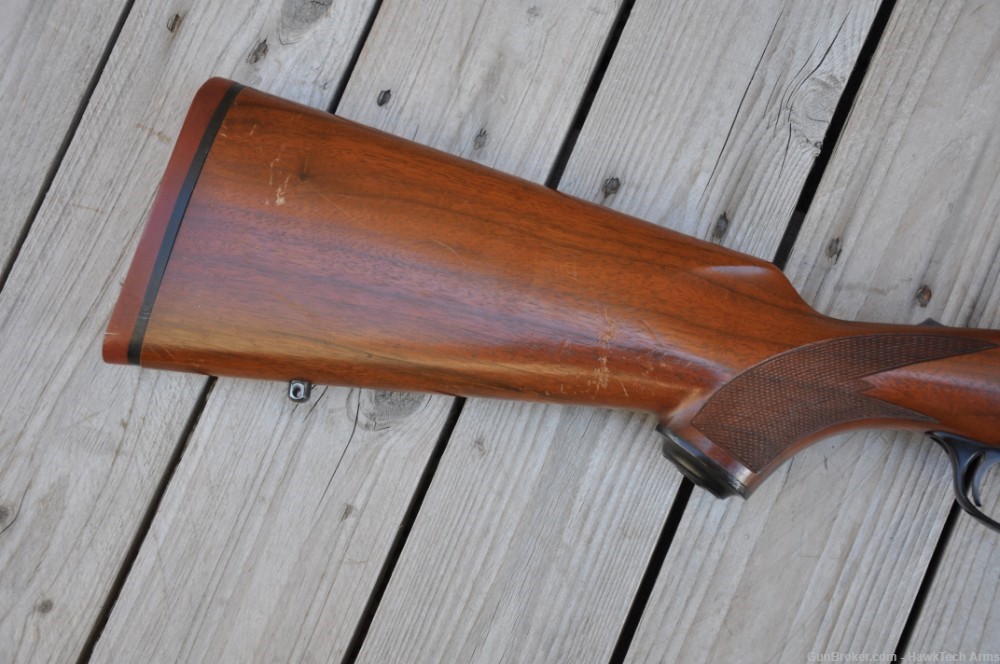 Classic 1980 Ruger M77 .25-06 Tang Safety Red Pad-img-2
