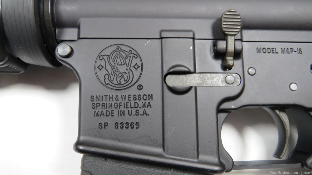 Smith & Wesson M&P-15 5.56 NATO Semi-Auto 16" AR15 Rifle -img-3