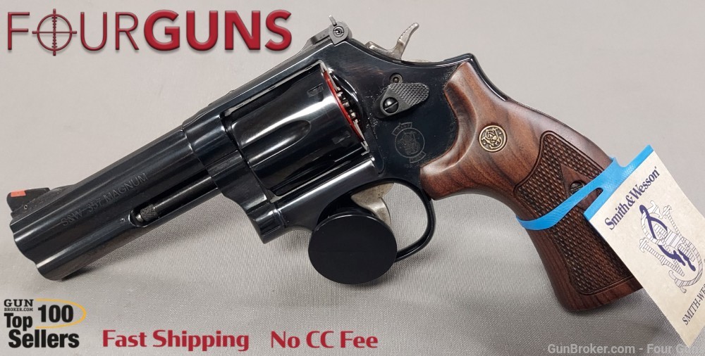 Smith & Wesson Model 586 Classic Revolver 357 Mag 4" Barrel 6 Rd-img-0
