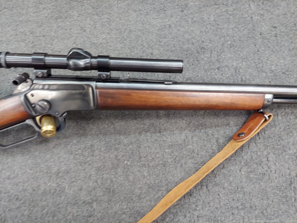 MARLIN FIRARMS CO. GOLDEN 39-A MOUNTIE TAKE-DOWN LEVER ACTION .22CAL  20"-img-6