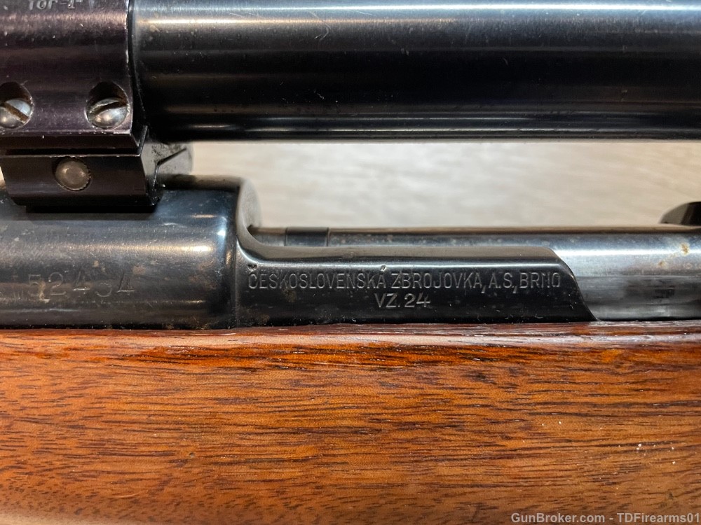 Czech VZ24 Mauser vz-24 Custom rifle 8mm-06 w/ weaver k optic-img-10