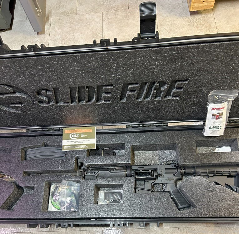 Slidefire Colt LE6920 Beltfed/Magazine Fed Semi-Automatic Rifle-img-3