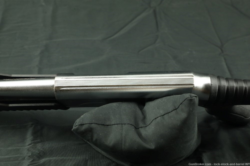 Anubis Armaments VEZiR Arms Carrera VPA-S Silver 12GA Pump Shotgun 20”-img-17