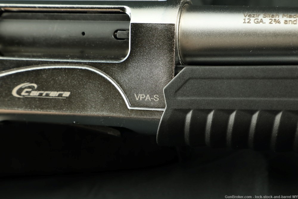 Anubis Armaments VEZiR Arms Carrera VPA-S Silver 12GA Pump Shotgun 20”-img-29