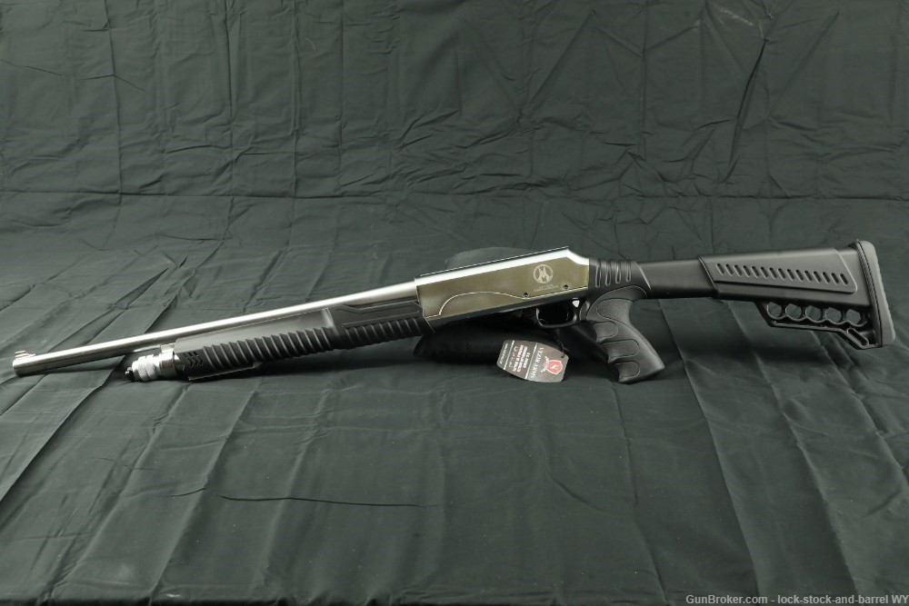 Anubis Armaments VEZiR Arms Carrera VPA-S Silver 12GA Pump Shotgun 20”-img-9