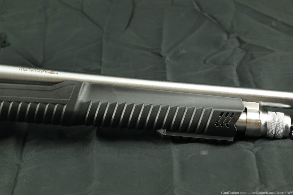 Anubis Armaments VEZiR Arms Carrera VPA-S Silver 12GA Pump Shotgun 20”-img-7
