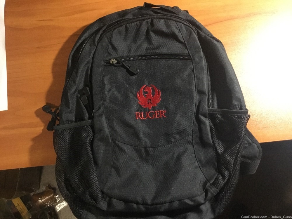 Ruger backpack w/3 zipper compartments - NEW-img-0