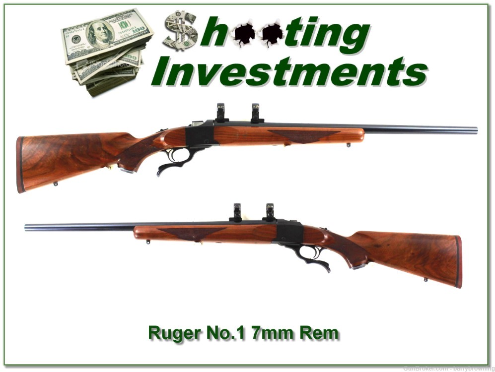 Ruger No.1 V Red Pad 7mm Rem Mag-img-0