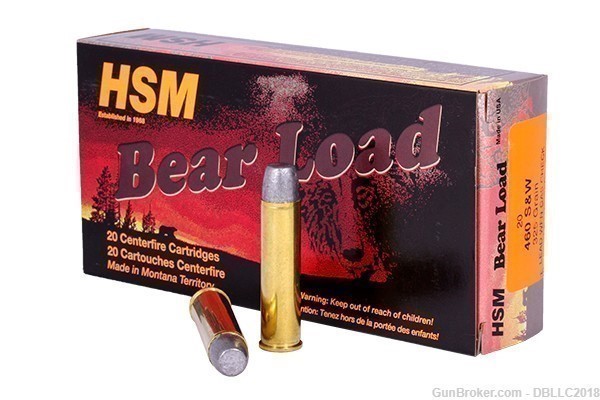 20 ROUNDS HSM 460 MAG AMMO HSM-460SW-4-N HSM-img-0