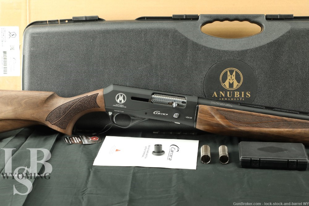 Anubis Armaments VEZiR Arms Carrera VSA-W Wood 12GA 3” Hunting Shotgun 28”-img-0