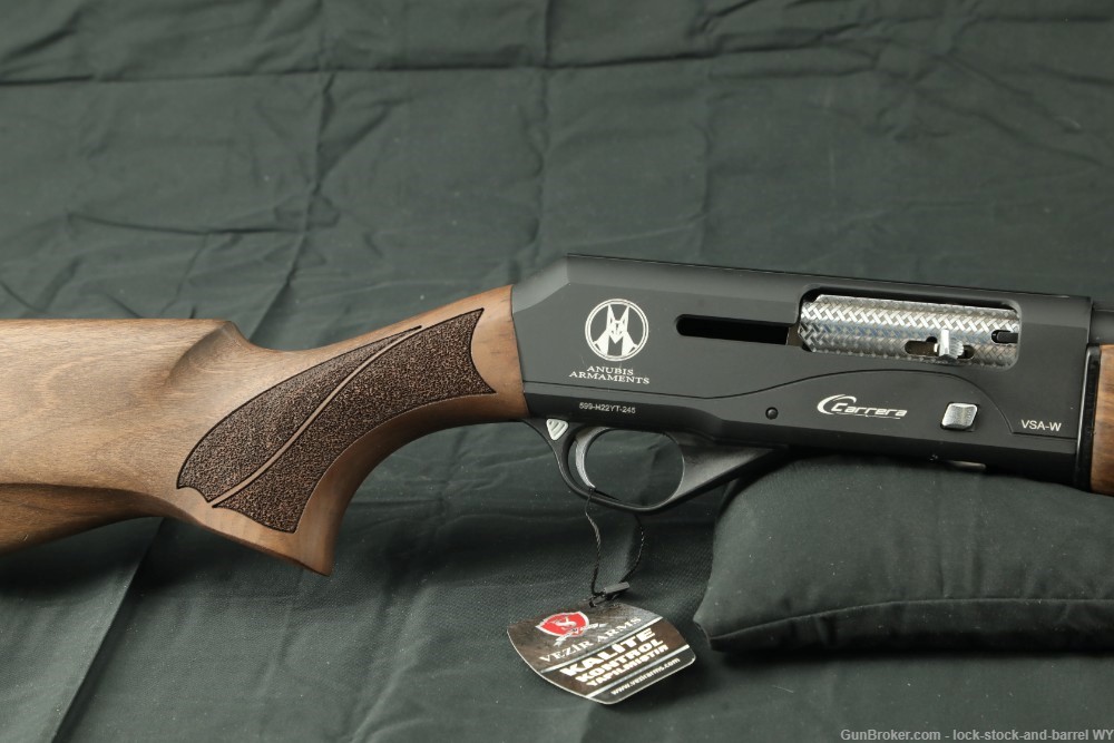 Anubis Armaments VEZiR Arms Carrera VSA-W Wood 12GA 3” Hunting Shotgun 28”-img-5