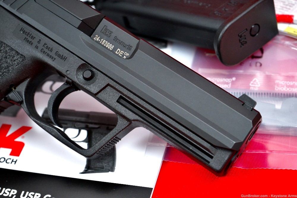 Awesome 2022 Heckler & Koch HK USP 9mm Original Case ANIB-img-7