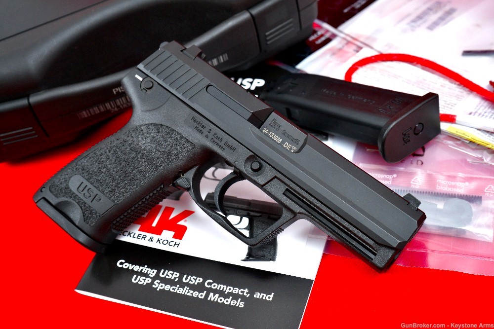 Awesome 2022 Heckler & Koch HK USP 9mm Original Case ANIB-img-6