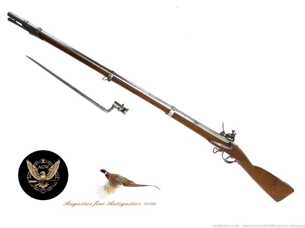 A well regulated militia   Swiss Canton  Lucerne 1804 Flintlock Musket   NR-img-0
