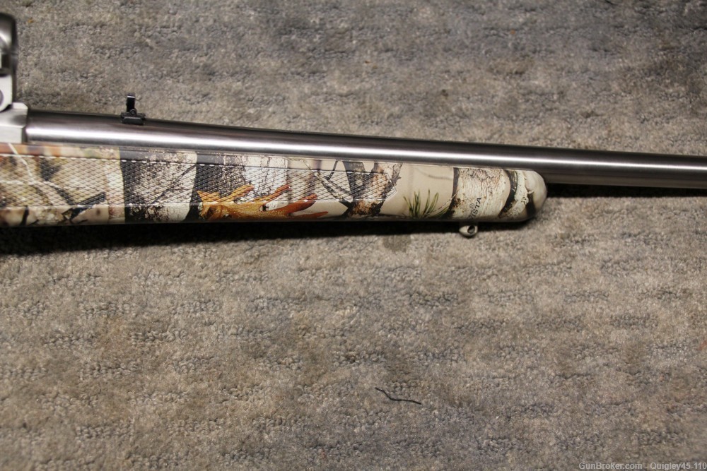 Ruger 77/44 44 Mag Stainless Camo All Weather With Sights -img-3