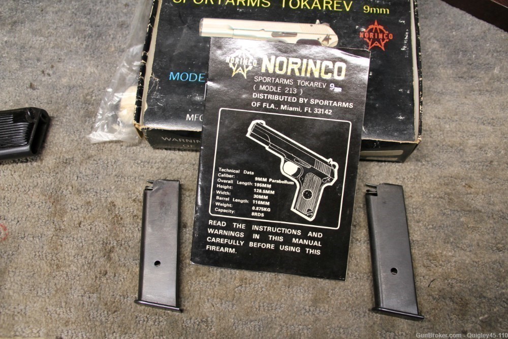 Norinco Tokarev 9mm in Box 2 Mags 213-img-12