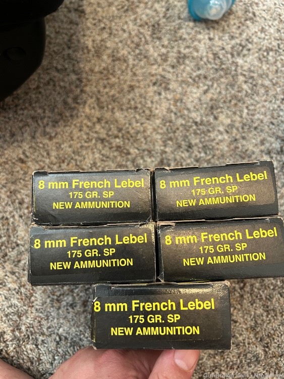 New 8mm lebel ammo-img-0