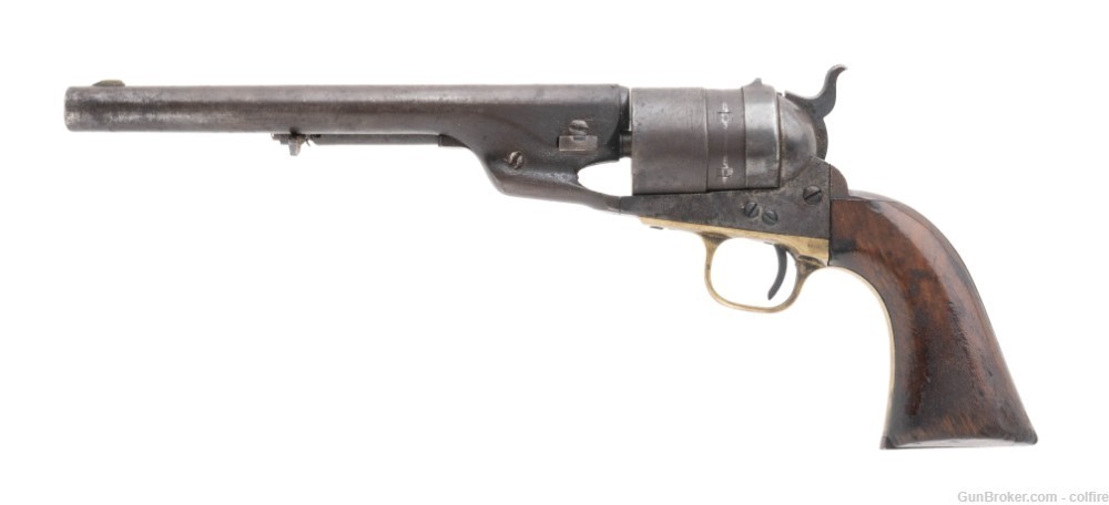 Steve Lowrie’s Colt 1860 Army converted revolver (AC374)-img-1