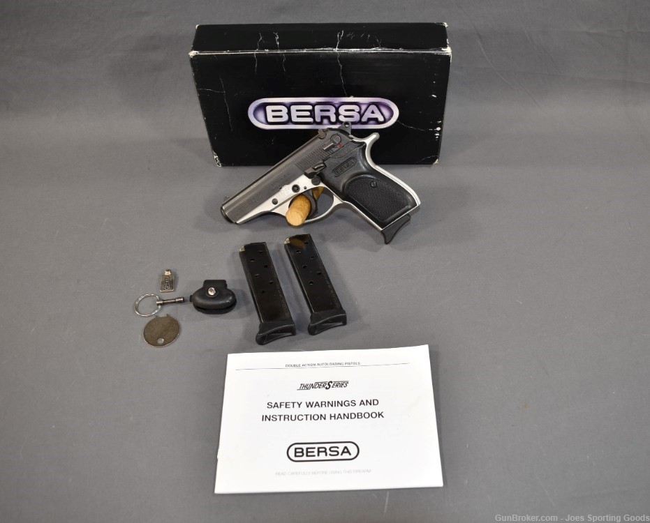 Bersa Thunder 380 - .380 ACP Semi-Automatic Micro-Compact Pistol w/ Box -img-0