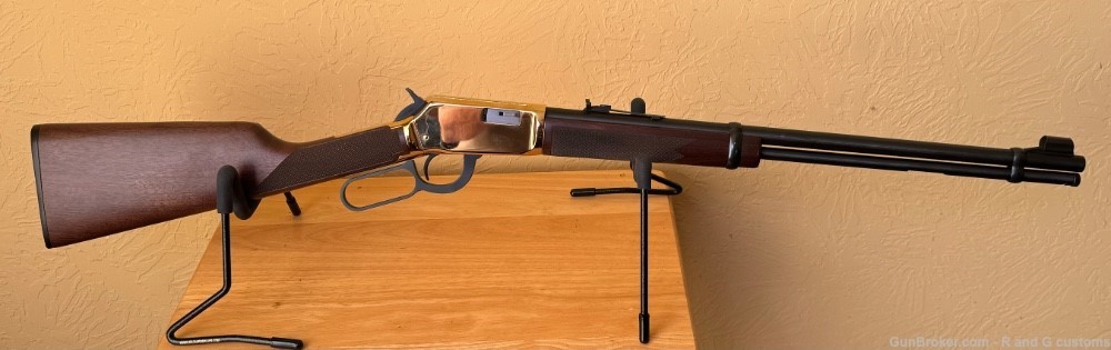 Winchester 9422M Yellow boy carbine-img-5