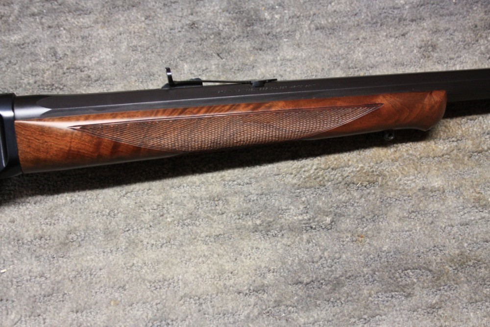 Browning 1885 45-70 Traditional Hunter Peep Sight Octagon -img-3