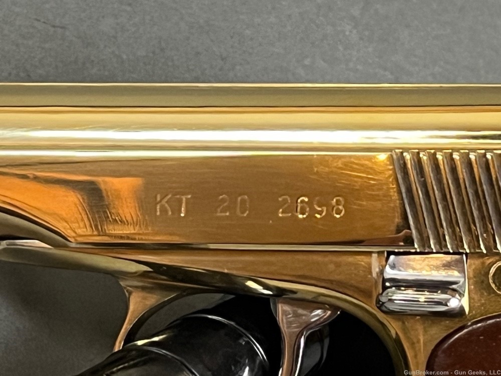1980 Bulgarian Makarov Gold plated 9x18 NO IMPORT MARK COLLECTOR GRADE -img-2