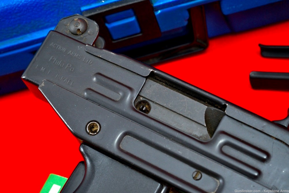 Rare & Desired Pre Ban IMI Israel UZI Pistol 9mm w/ Original Case-img-8