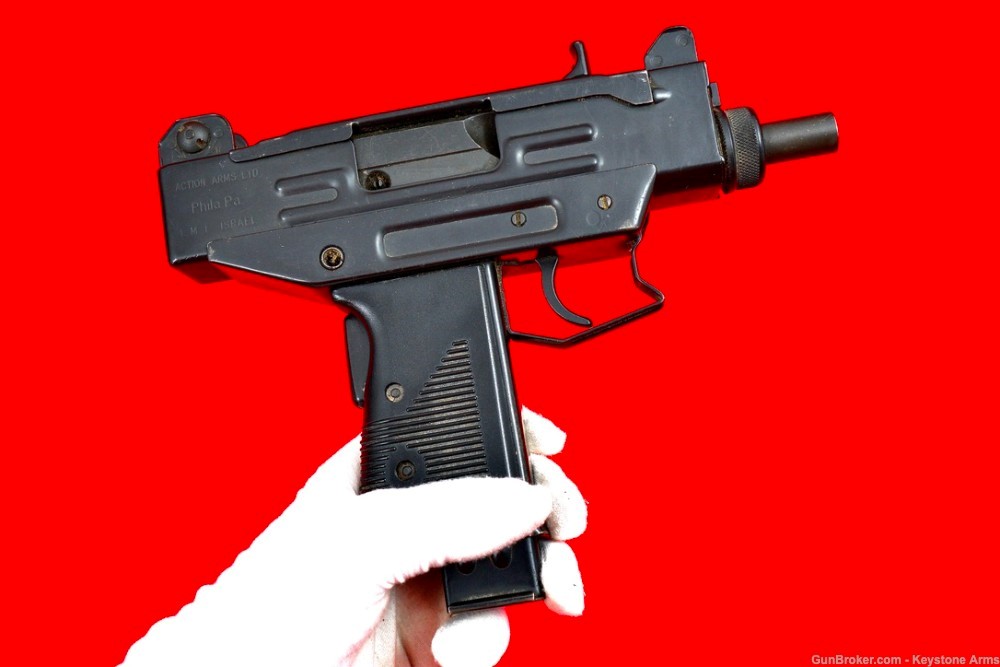 Rare & Desired Pre Ban IMI Israel UZI Pistol 9mm w/ Original Case-img-10