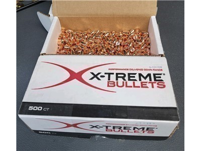*NEW* 124gr RN Xtreme 9mm .355 Dia. reloading bullets 500ct