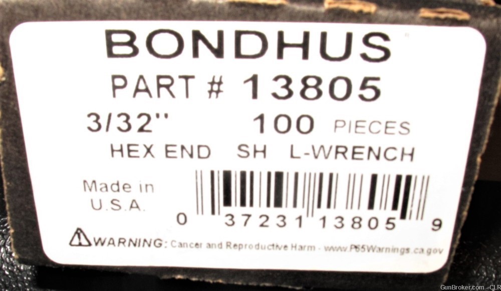 3/32 Bondhus Allen Wrenches-img-0