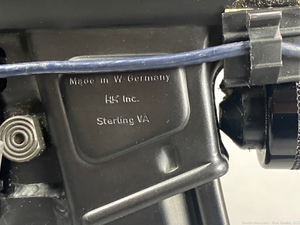 HK SP89 9mm pre ban MP5K pistol KA date code MA legal W German MFG SP5k -img-4