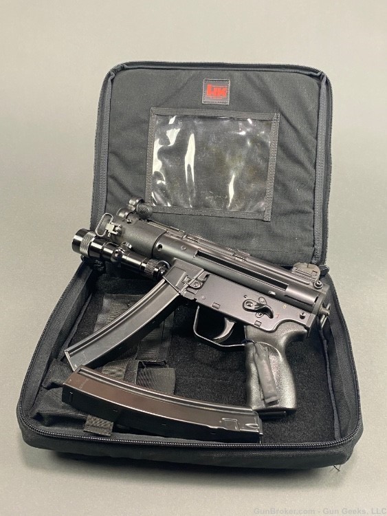 HK SP89 9mm pre ban MP5K pistol KA date code MA legal W German MFG SP5k -img-0