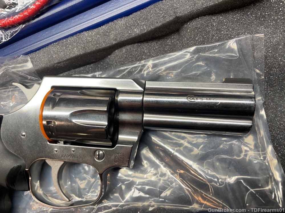 Colt King Cobra revolver .357 mag 3" barrel stainless -img-5