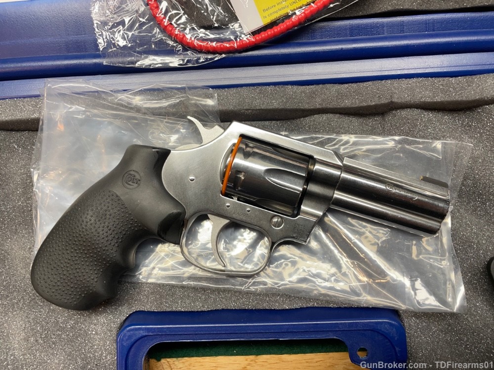Colt King Cobra revolver .357 mag 3" barrel stainless -img-4