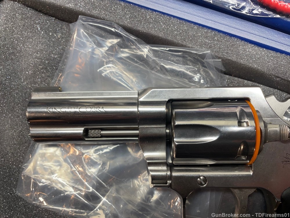 Colt King Cobra revolver .357 mag 3" barrel stainless -img-2