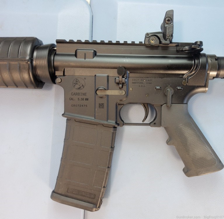 Colt M4 Carbine 5.56 NATO  Black 16.1" barrel Lightly Used NO CC FEES -img-11